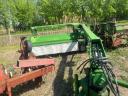 JOHN DEERE 1465 (KUHN FC 302 RG ),  3 MÉTERES VONTATOTT TÁRCSÁS FŰKASZA GUMIHENGERES SZÁRSÉRTŐVEL