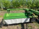 JOHN DEERE 1465 (KUHN FC 302 RG ),  3 MÉTERES VONTATOTT TÁRCSÁS FŰKASZA GUMIHENGERES SZÁRSÉRTŐVEL
