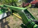 JOHN DEERE 1465 (KUHN FC 302 RG ),  3 MÉTERES VONTATOTT TÁRCSÁS FŰKASZA GUMIHENGERES SZÁRSÉRTŐVEL