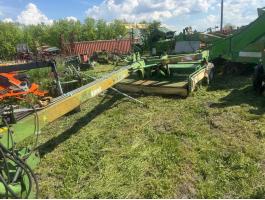 KRONE AMT 3200 CV,  320-as VONTATOTT TÁRCSÁS KASZA SZÁRSÉRTŐVEL