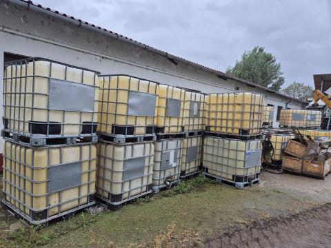 50 db 1000 literes IBC tartály 50 db 1000 literes IBC tartály