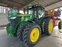 John Deere 7200R traktor, front hidraulika, 6,8 literes motor, IVT 50 km/h, ISOBUS csatlakozó, AutoTrac ready, iTEC, híd+fülke rugózás