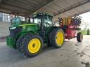 John Deere 7200R traktor, front hidraulika, 6,8 literes motor, IVT 50 km/h, ISOBUS csatlakozó, AutoTrac ready, iTEC, híd+fülke rugózás