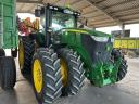 John Deere 7200R traktor, front hidraulika, 6,8 literes motor, IVT 50 km/h, ISOBUS csatlakozó, AutoTrac ready, iTEC, híd+fülke rugózás
