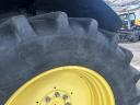 John Deere 6150M + Stoll 50.1 rakodó ajándék bálatüskével! Rugózott híd, AutoQuad, 4 pár hidr., légfék, 6+4 lámpa, Vredestein gumik. Magas, de őszinte üzemóra, alkalmi áron