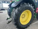 John Deere 6150M + Stoll 50.1 rakodó ajándék bálatüskével! Rugózott híd, AutoQuad, 4 pár hidr., légfék, 6+4 lámpa, Vredestein gumik. Magas, de őszinte üzemóra, alkalmi áron