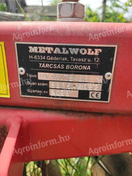 Metalwolf közép nehéz tárcsa