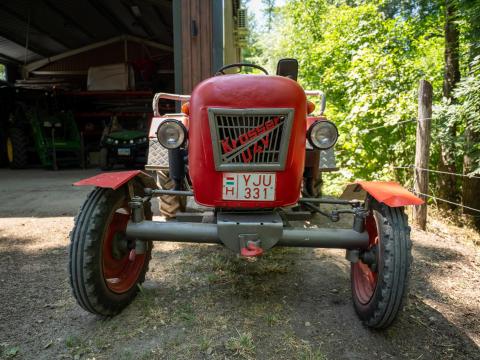 Krasser csörlős veterán traktor U4V 1956 Krasser csörlős veterán traktor U4V 1956