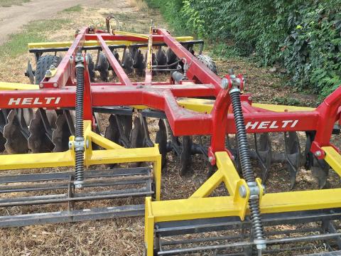 Helti 3 méteres tárcsa (40ha dolgozott