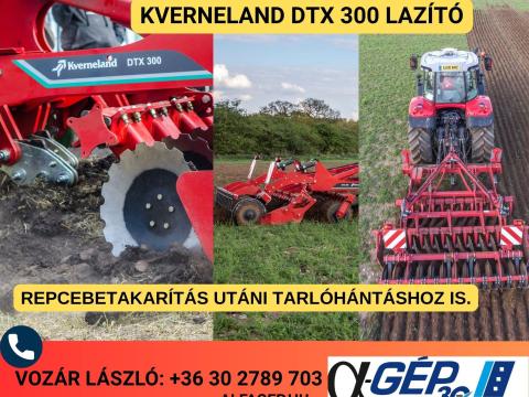 Kverneland DTX 300 tárcsás lazító Kverneland DTX 300 tárcsás lazító