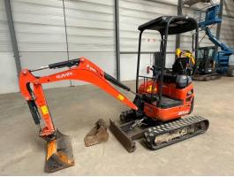 Kubota U 17-3 A / 2020 / 1.805 h üzemóra / Lízing 20%-tól