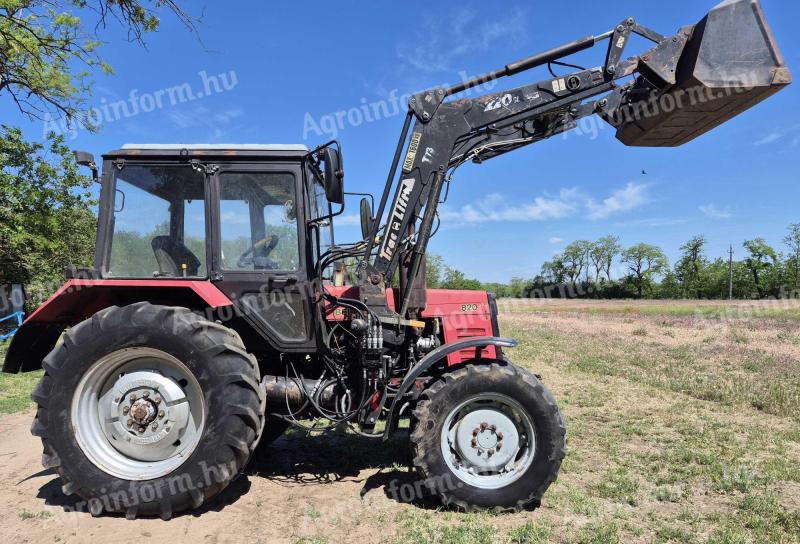2014 Mtz 820.4 klímás Traclift homlokrakodó
