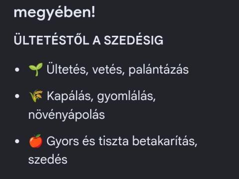Mezőgazdasági munkát keresek csapatommal Mezőgazdasági munkát keresek csapatommal