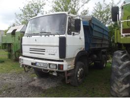 Skoda Liaz 151.261 terepes,  összkerékhajtású,  gabonás billencs teherautó
