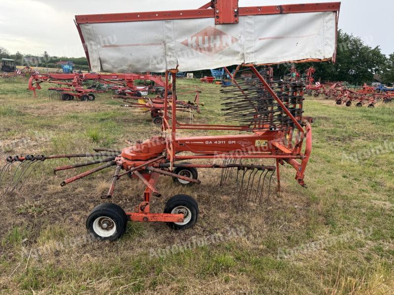 KUHN GA 4311 rendképző, rendsodró, rendkezelő