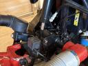 Yanmar AC10 gumihevederes talajművelő japán traktor talajmaró