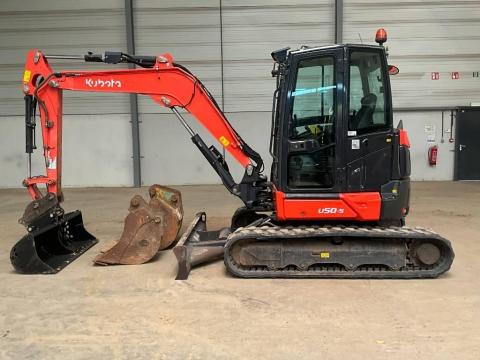 Kubota U 50-5 / 2022 / 1 843 üzemóra / Lízing 20%-tól Kubota U 50-5 / 2022 / 1 843 üzemóra / Lízing 20%-tól