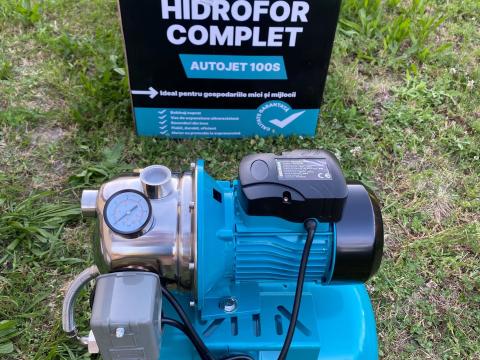 Hidrofor 60 l/perc, házi vízmű 3600 l/óra, kerti szivattyú, 24 l / 2200 W * BROMAN AutoJet 100S *