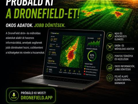 DroneField szoftver - precíziós gazdálkodáshoz DroneField szoftver - precíziós gazdálkodáshoz