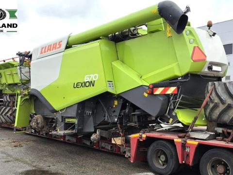 Claas Lexion 670 - 2014 rok - 1874 h - Vario 750