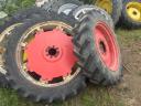 ÁPOLÓKERÉK,  MŰVELŐKERÉK GARNITÚRA,  FENDT,  JOHN DEERE,  NEW HOLLAND,  FERGUSON,  FIAT stb. TRAKTORRA 300/95R46 és 300/95r32,,, 12.4-46 és 12.4-32