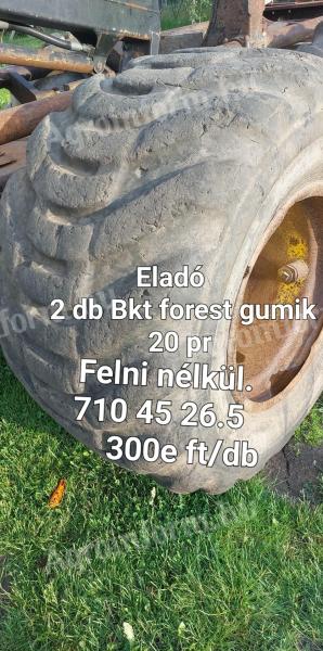 Erdészeti gépekre gumik. Forwarder, harvester, hólánc, jéglánc