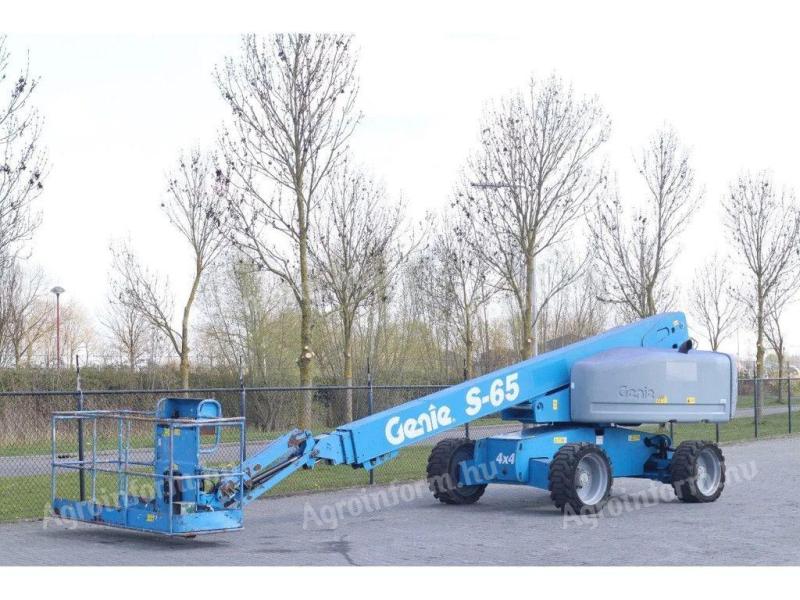 Genie S-65 | 22 méter | 227 kg / 2013 / 4.443 üzemóra / Lízing 20%-tól
