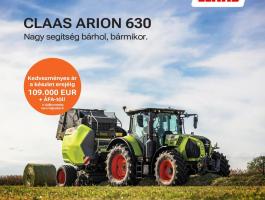 CLAAS ARION 630 traktor