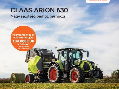 CLAAS ARION 630 traktor