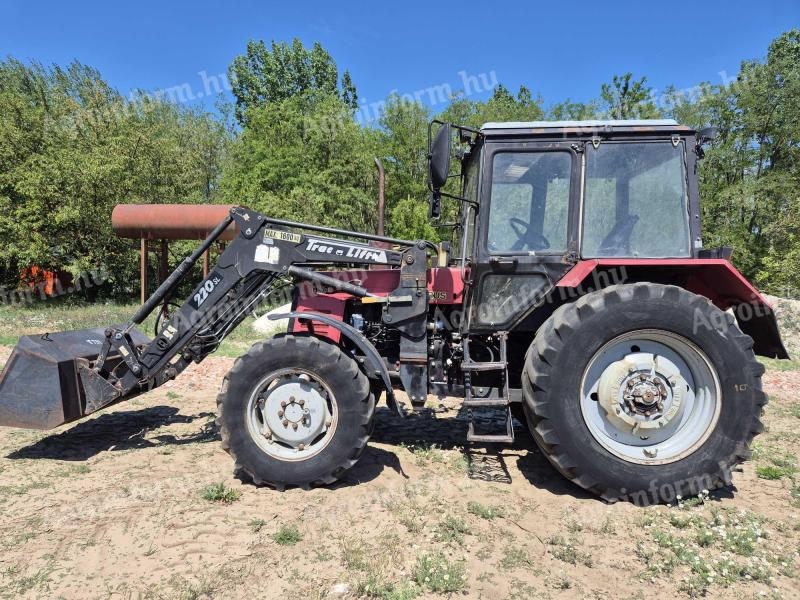 2014 Mtz 820.4 klímás Traclift homlokrakodó