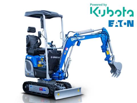 Graecus EB 12 Pro Minikotró Graecus EB 12 Pro Minikotró