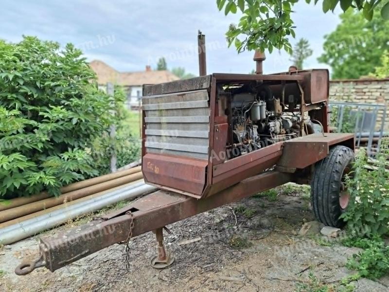 DT-75 motoros szivattyú – Jó alap,  forgatható motorral eladó