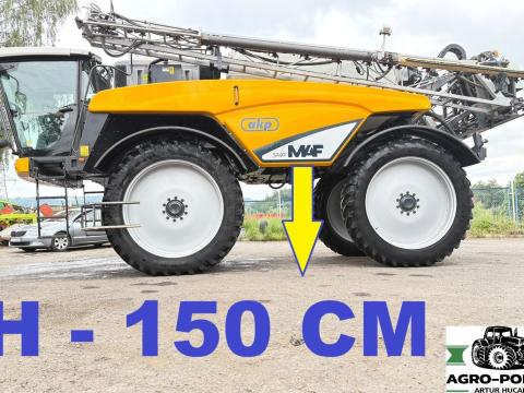 Mazzotti MAF 5240 - 150 cm - 783 h - 2019 rok - 24 m - włączanie pojedynczych rozpylaczy - GPS