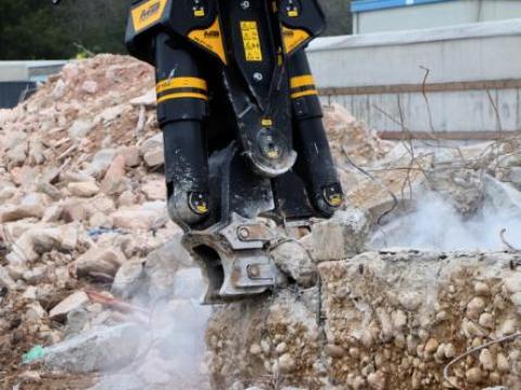 Hidraulikus bontóolló 19 – 25 t kotrógépekhez