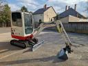 Takeuchi TB216 minikotró hidraulikus gyorscserélővel