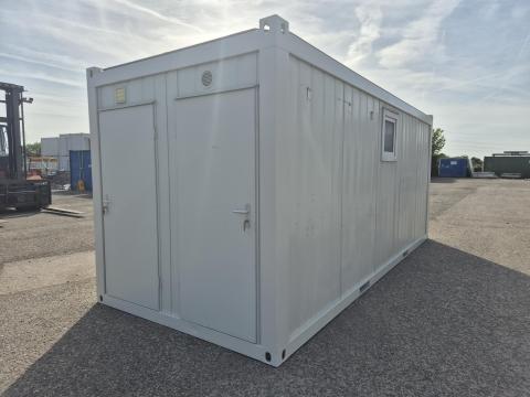 Vegyes szaniterkonténer, WC és zuhanykonténer, 20 lábas szaniterkonténer Vegyes szaniterkonténer, WC és zuhanykonténer, 20 lábas szaniterkonténer