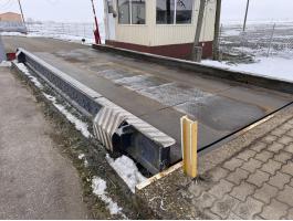 30 tonnás,  9m-es használt hídmérleg