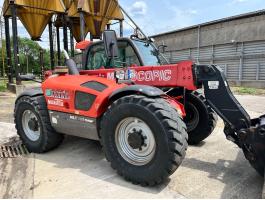 Manitou MLT 731 Turbo teleszkópos rakodó | 2009 | 101 LE | Gabonakanál + Raklapvilla