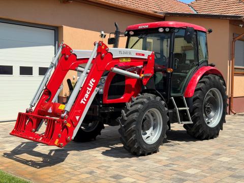 Zetor Proxima 100 Plus traktor homlokrakodóval Zetor Proxima 100 Plus traktor homlokrakodóval