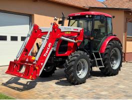 Zetor Proxima 100 Plus traktor homlokrakodóval