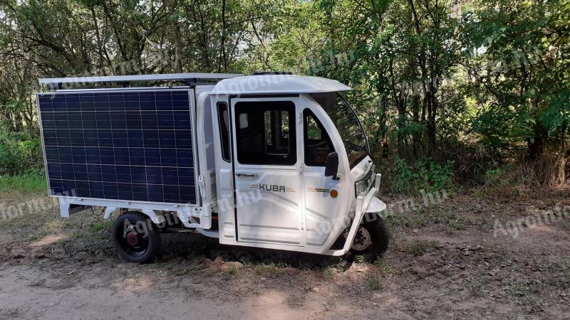 100% elektromos és napelemes Kuba 1 éves L2eU kategória