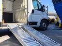 Alumínium rámpa, alumínium feljáró - 2,5 méter hosszú - 2900 kg min. teherbírás