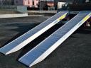 Alumínium rámpa, alumínium feljáró - 2,5 méter hosszú - 2900 kg min. teherbírás