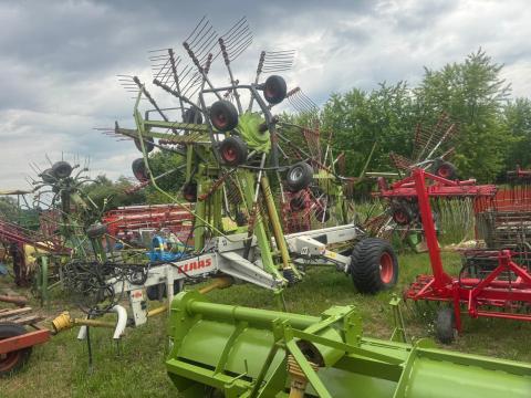 CLAAS LINER 3500, 4 ROTOROS RENDKÉPZŐ . 12.5 MÉTER MUNKASZÉLESSÉG