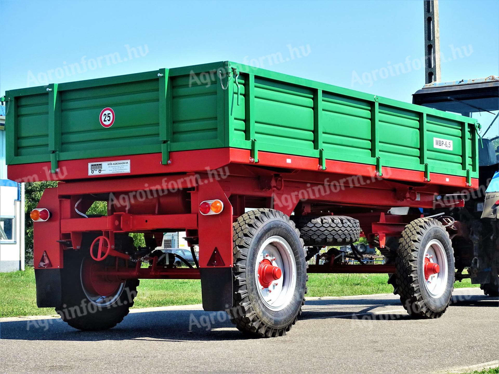 MBP-6, 5 pótkocsi kedvező áron - Vas megye 9633 Simaság - Agroinform.hu