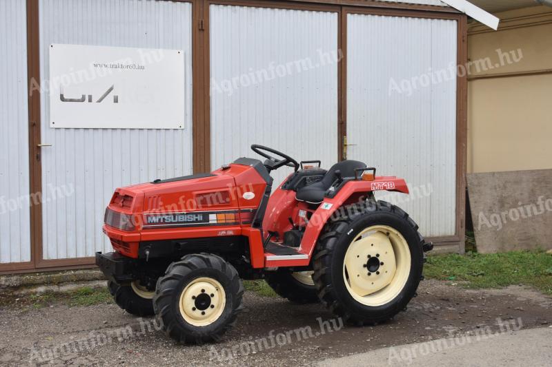 Mitsubishi MT18 japán kistraktor, 18 LE, 4WD