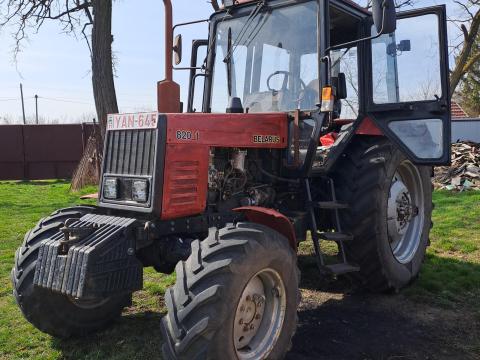 Mtz 820.1 traktor, 2028.10.műszakival eladó