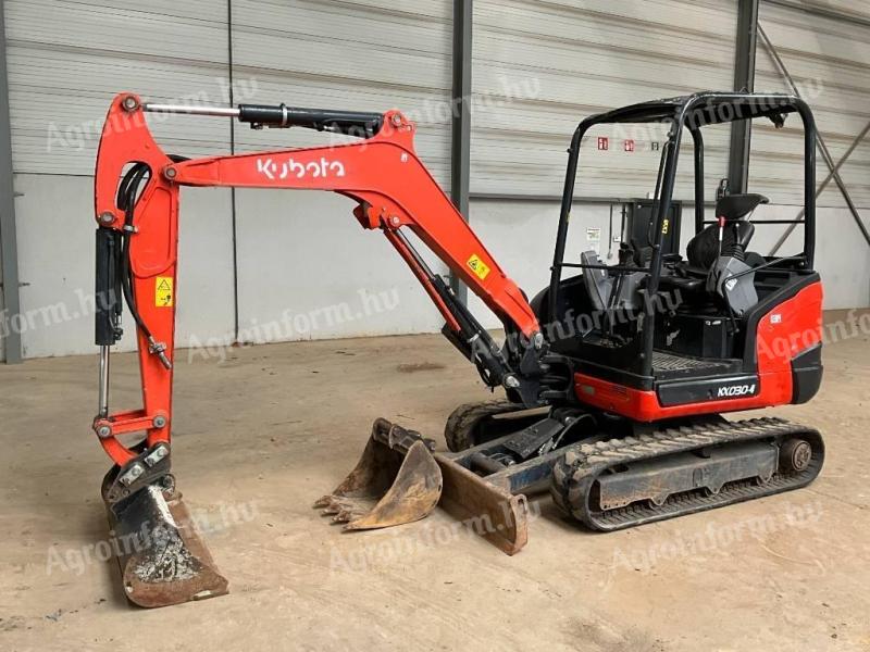 Kubota KX 030-4 / 2019 / 1 234 üzemóra / Lízing 20%-tól