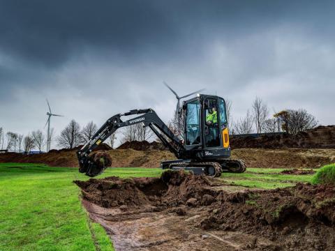 Hyundai HX25AZ minikotró akció Hyundai HX25AZ minikotró akció