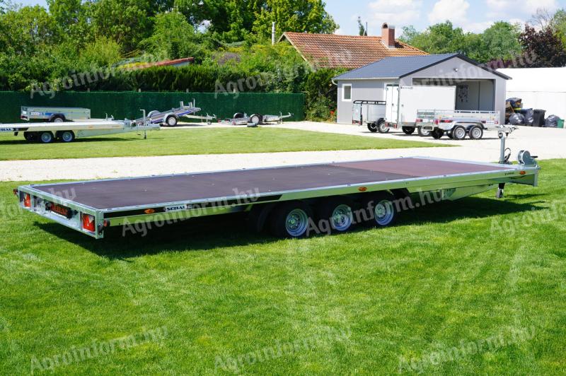 Új SEBAL - GT 600 (3500kg) autószállító utánfutó akciósan 2.790.000 Ft - készletről - akár kiszállítva is
